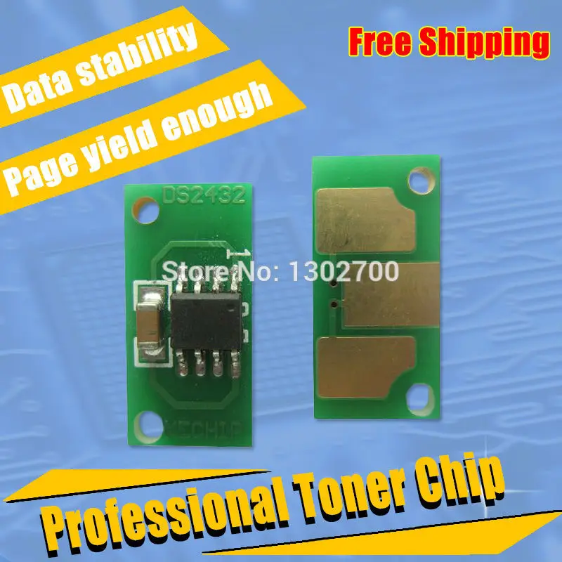 Compatible TN 711K C M Y toner cartridge chip for Konica Minolta Bizhub C654 C754 654 754