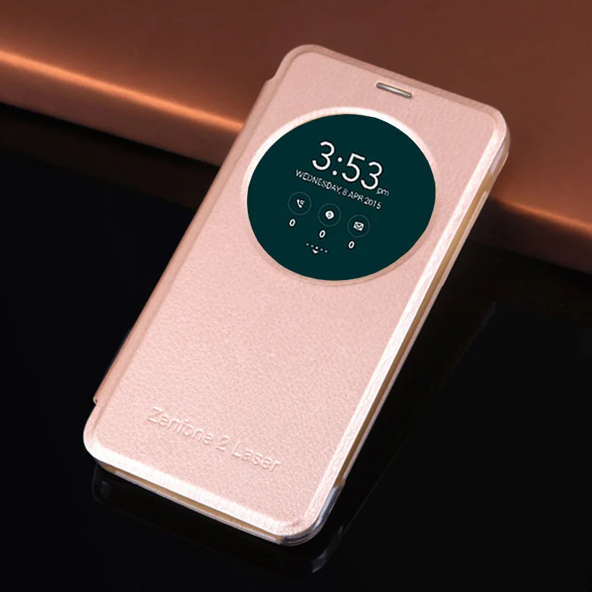Чехол из искусственной кожи с откидной крышкой для Asus Zenfone 2 laser Ze550kl Ze551kl 5