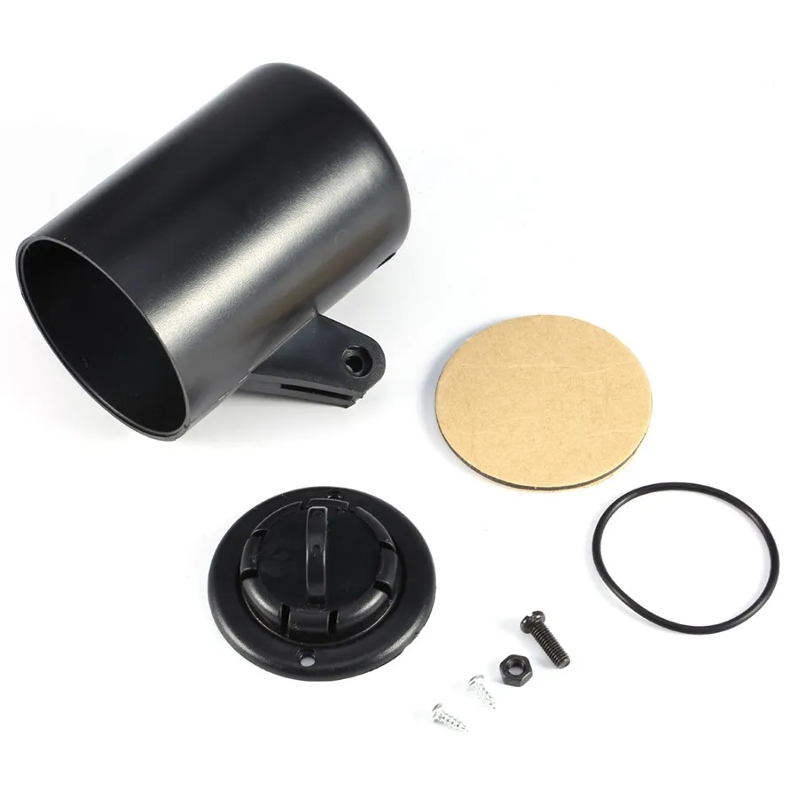 

Car Single Gauge Holder Pod Cup Mount Plastic Black Color 2" 52mm Universal Car Accessories