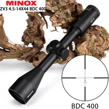 

MINOX ZV 3 4.5-14X44 BDC 400 Reticle Hunting RifleScopes Side Parallax Adjustment Long Eye Relief Tactical Optical Sight Scope