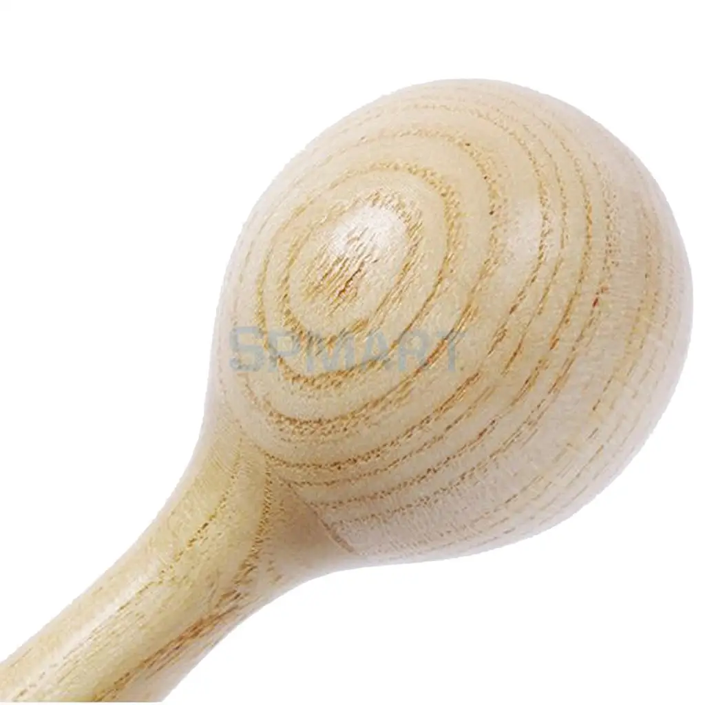 

Wooden Sand Hammer Maraca Shaker Toy Musical Instrument Kids Percussion