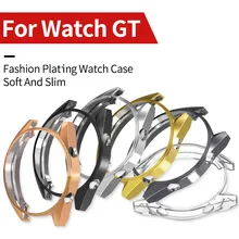 Для huawei Watch GT 2/1 46 мм 42 мм Чехол легкий защитный чехол Мягкий ТПУ тонкий бампер модная рамка аксессуары для часов
