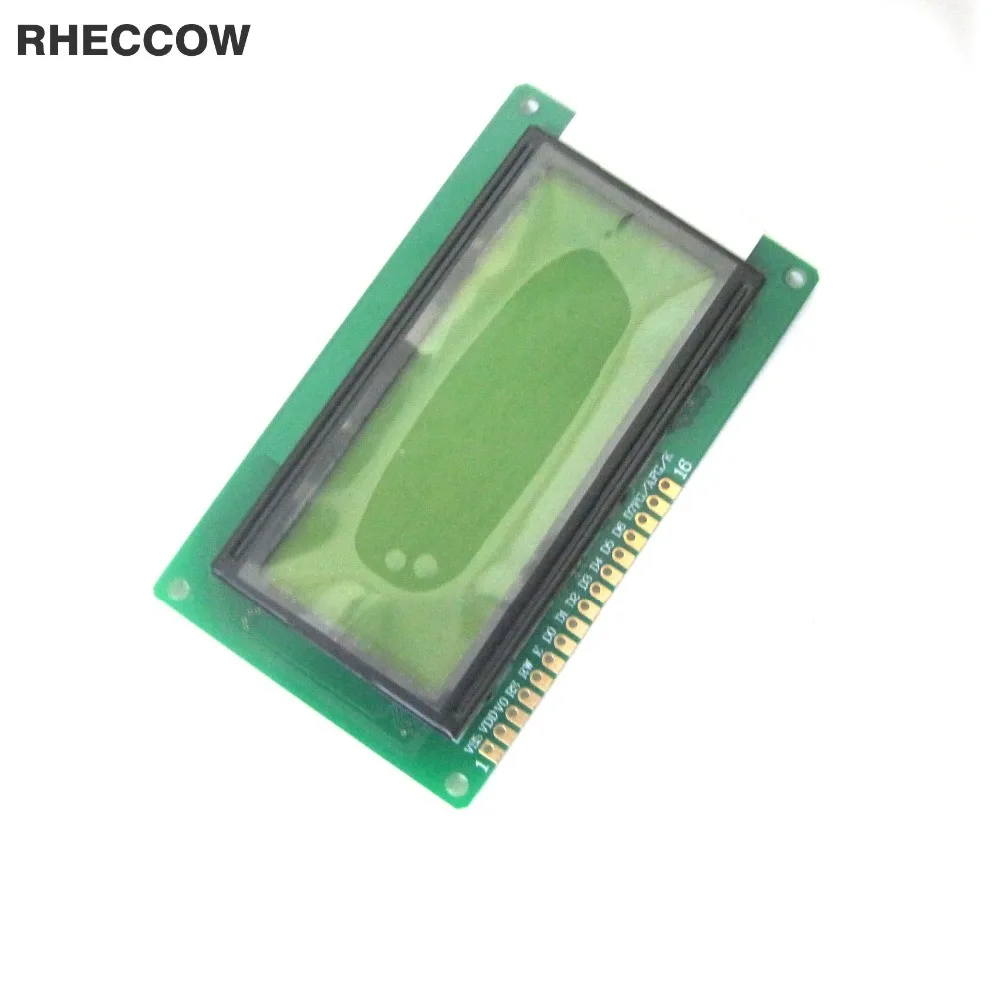 RHECCOW 5 в персональный ЖК-модуль дисплей LCM 1604 164 16X4 желтый зеленый черный свет черный символ для raspberry pi