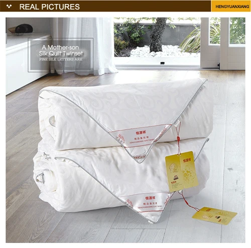 US $379.13 1Silk Blanket1Silk BlanketGt2Silk Quilts Aircondition For HomeWinter Comforter Brands White100 Silk Blanket King Colcha Verano