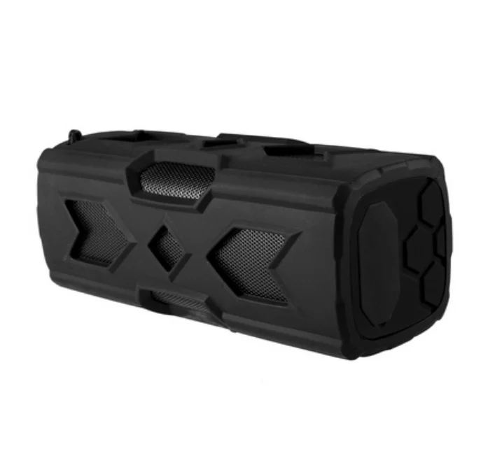 Модный портативный с тремя защитой Беспроводной 4,0 наружный Bluetooth динамик внешний аккумулятор басовый сабвуфер водонепроницаемый - Цвет: Черный