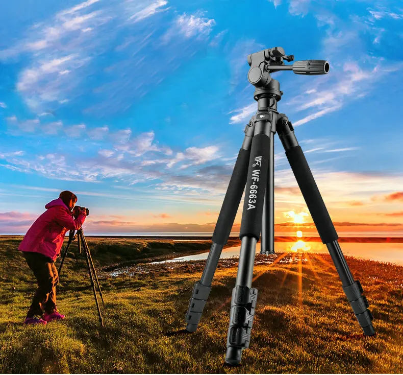  WEIFENG-6663 Professional Camera Tripod Flexible Tripod for Digital DSLR SLR Camera Nikon Canon Son