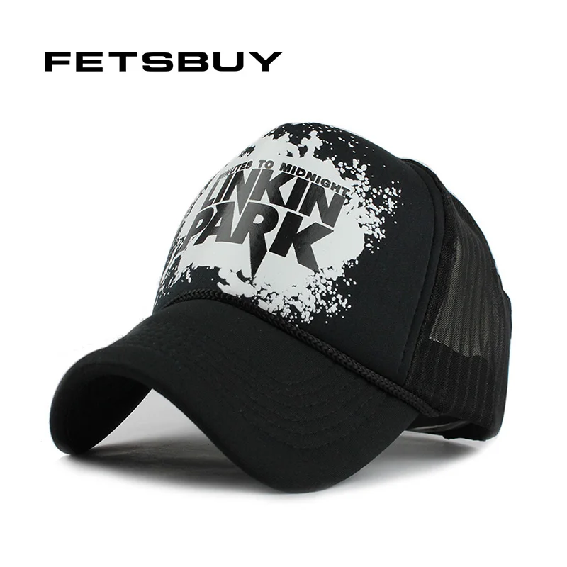 

FETSBUY Baseball Cap Breathable Summer Cap with Mesh Casual Fitted Casquette Trucker Hat Adjustable Snapback Hats wholesale