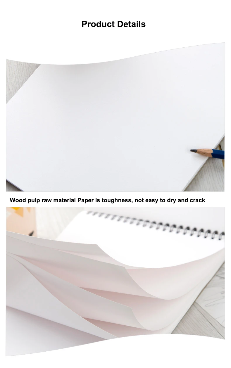 8 K/16 K Профессиональный Эскиз маркер для рисования бумаги для рисования маркер ручка Pad книга для школьников художника принадлежности