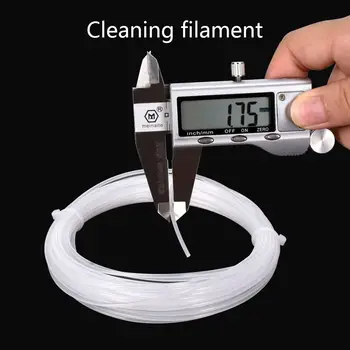 

BIQU 3D Printer 1.75mm Cleaning Filament 0.1KG Cleaning Nozzle Needle Bring Out PLA ABS Filament for FDM 3D Printer