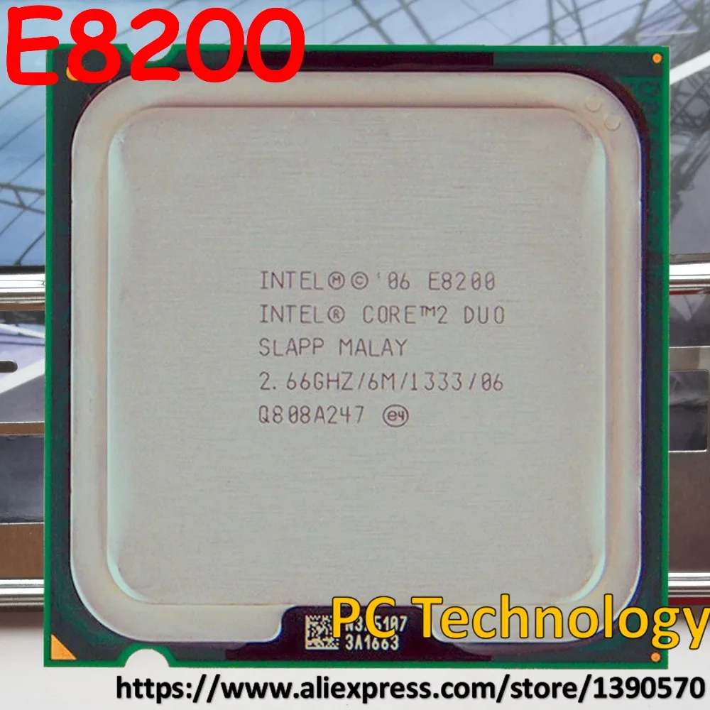 Intel core duo e8200. Intel core 2 duo e8200.