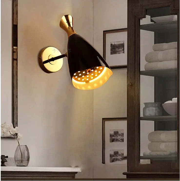 Post-modern vintage Wall lights Edison Bulb lamp modern fixtures lighting led industrial iron ...