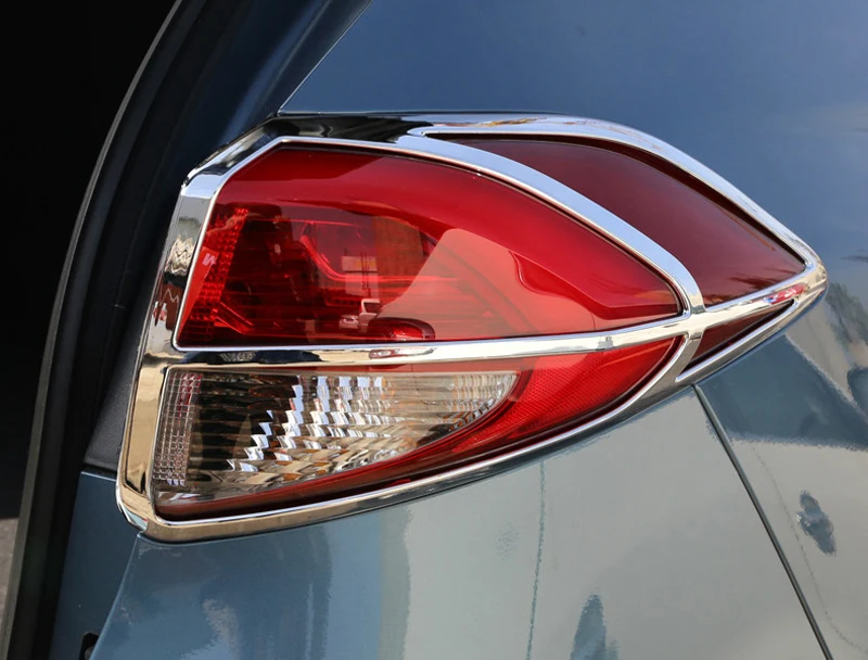 ABS Хромированная внешняя отделка задний фонарь Крышка лампы 4 шт. для hyundai Tucson