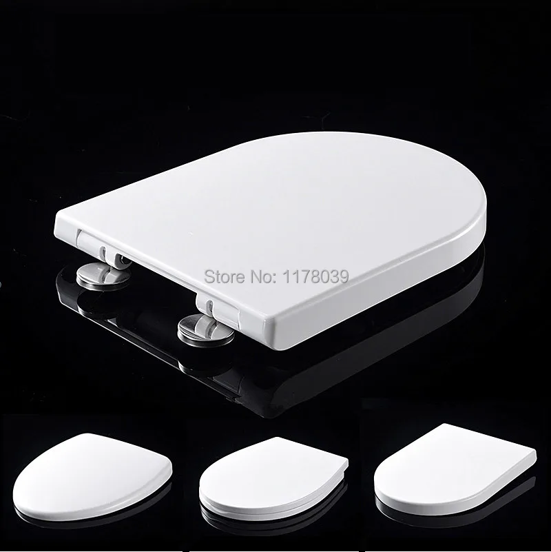 

Various styles UF/PP Materials Board Slow-Close toilet seats lid,Universal O V U Type Easy clean buffer toilet seat cover,J18023