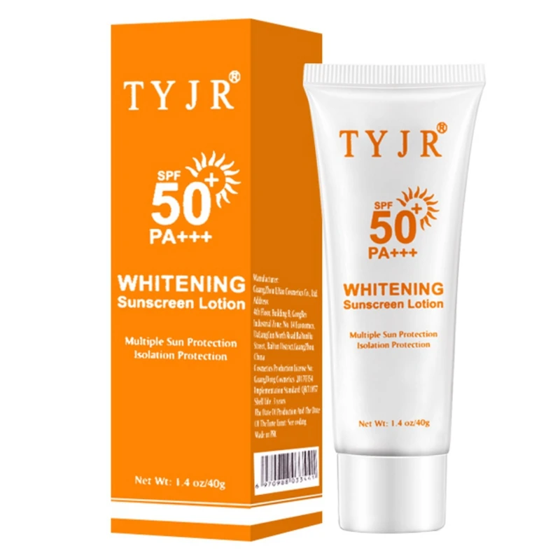 

Spf50+ Sunscreen Cream Moisturizing Waterproof Sunscreen Anti-Uv Sunburn Protection Body Face Cream