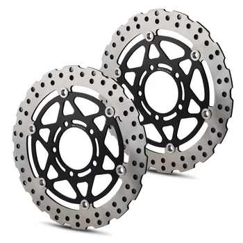 

NICECNC Motorcycle Front Brake Disc For Kawasaki ZX6R NINJA ABS 636 ZX10R 1000 Z800 Z800e Z1000 VERSYS ABS Z1000 GTR ZZR 1400