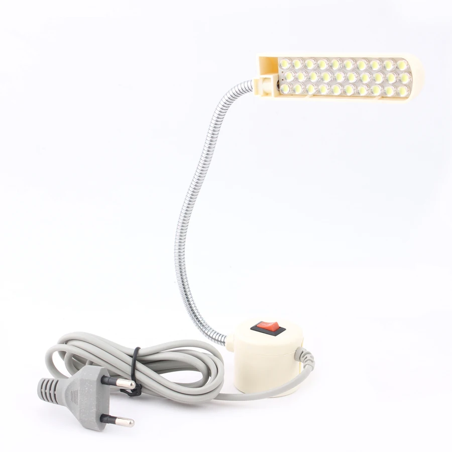  led lamp for sewing machine Portable Light 2W 30LED Magnetic Mounting Base Gooseneck Lamp for Sewin - 32911187500