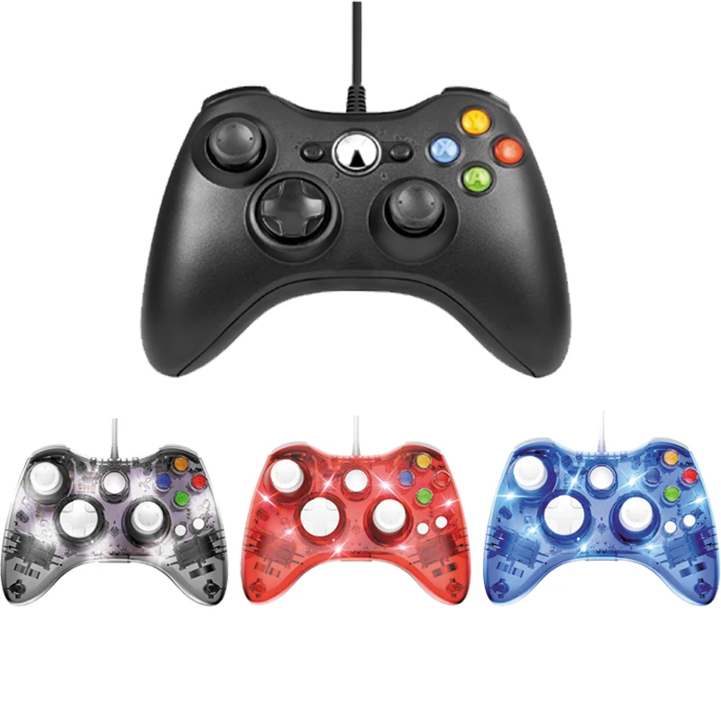 USB Wired Gamepad For Xbox 360 Controller Joystick For Microsoft PC Controle For Windows 7/8/10