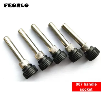 

FEORLO 10pcs/lot 907 handle socket head casing 907 soldering tip iron sleeve For HAKKO Atten AOYUE 936