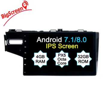 

Tesla style Android8.0 8 Core 4GB RAM 32GB ROM Car No DVD Player GPS Navi For Honda Fit Jess 2013-2017 Headunit Autoradio WIFI