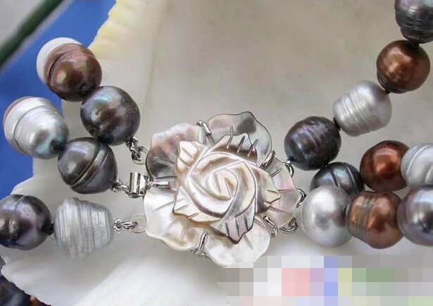

FREE SHIPPING>>>@@ > 01281 3ROW RICE FRESHWATER PEARL BRACELET
