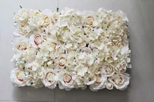 SPR Free Shipping champagne 10pcs/lot wall hanging artificial wedding backdrop flower decorations home market decoration