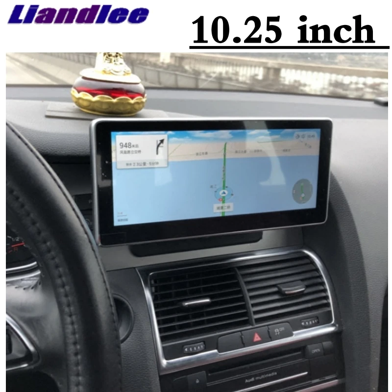 Liandlee Car Multimedia Player NAVI For Audi Q7 4L V12 TDI 2005~2013 Original Car System inch Radio Stereo GPS Screen Navigation 1