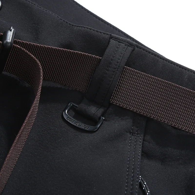 LUTU cálido invierno de los hombres al aire libre senderismo pantalones de lana elástico Trekking pantalones de escalada deportiva pantalones de esquí de las mujeres