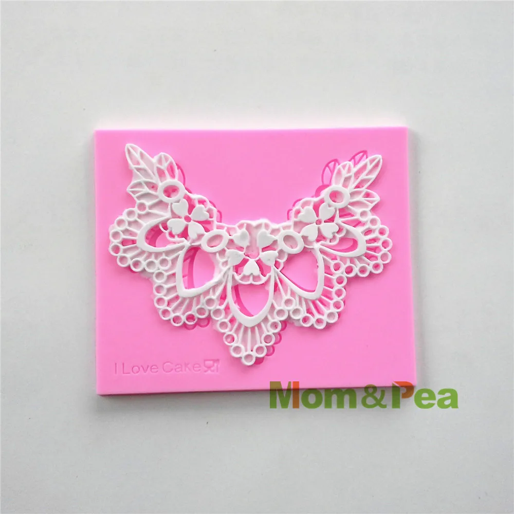 Mom&ampPea 0530 Free Shipping Swag Shaped Silicone Lace Mold Cake Decoration Fondant 3D Food Grade Mould | Дом и сад