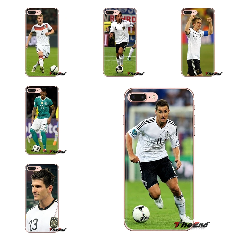 Transparent Soft Shell Covers Germany Player For Huawei G7 G8 P7 P8 P9 P10 P20 P30 Lite Mini Pro P Smart Plus 2017 2018 2019 |