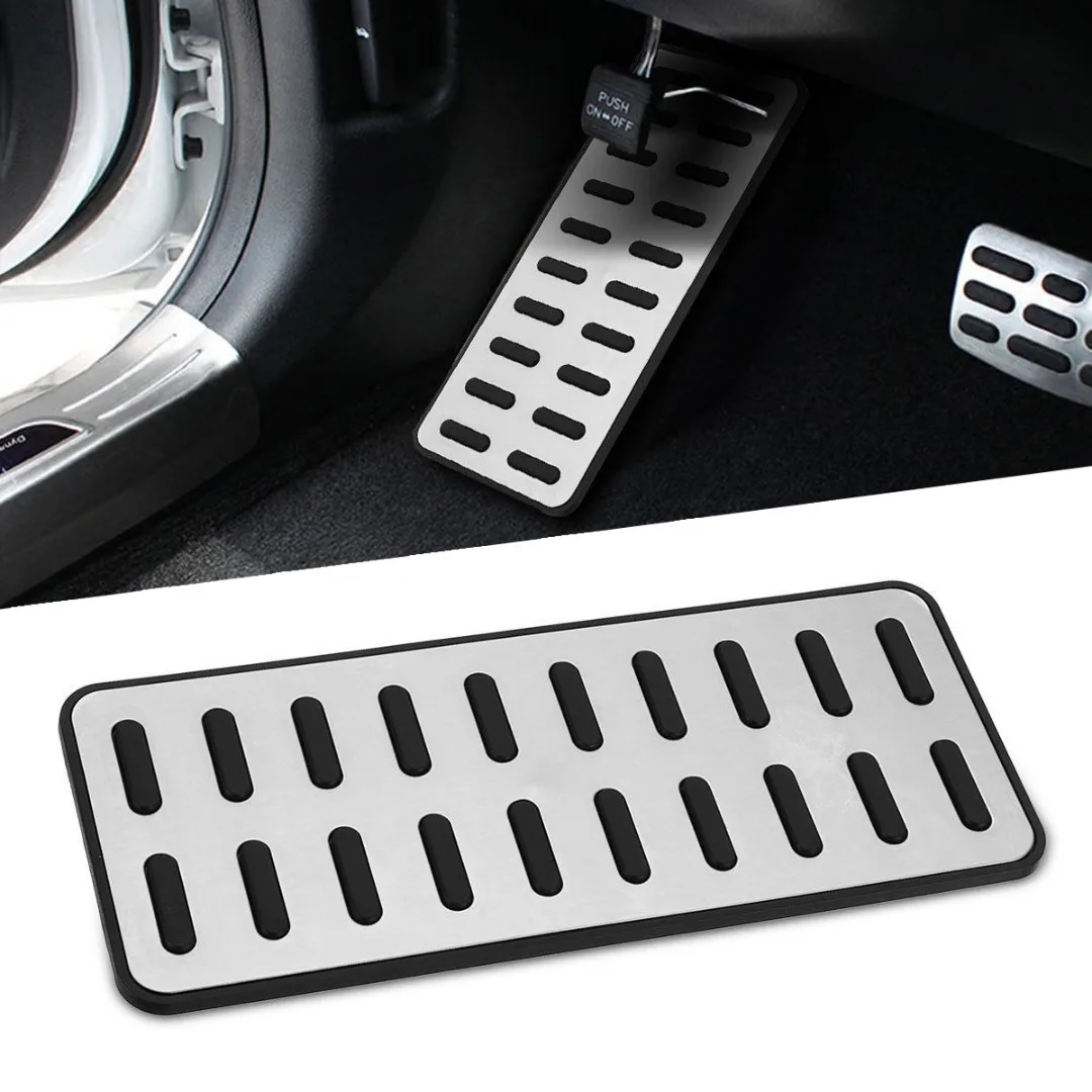 Mayitr 1pc Durable Alloy Footrest Auto Car Interior Foot Rest Pedal Cover For Hyundai Elantra i30 KIA Optima K5