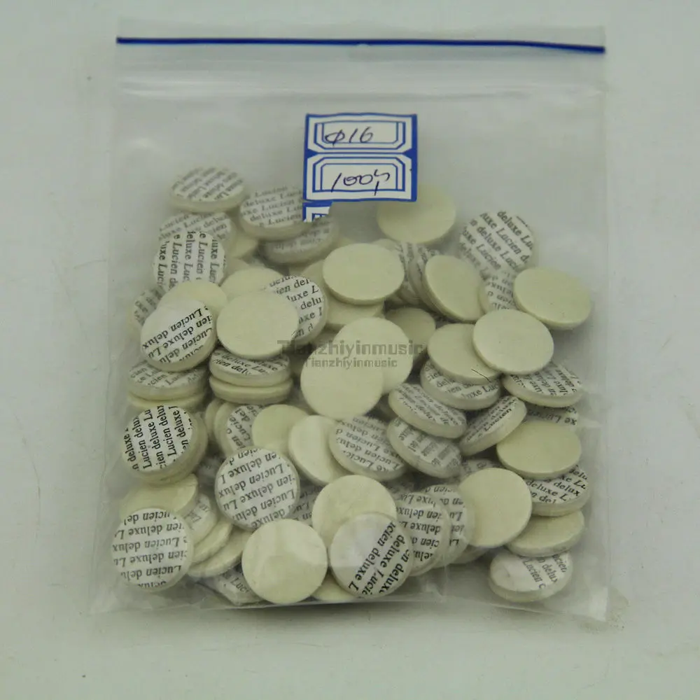 

30pcs Clarinet Sound Hole Pad Clarinet Fittings Pipe Repair Parts 16mm