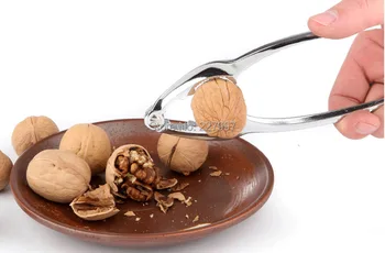 

By DHL Free 200 pcs Zinc Alloy Quick Walnut Cracker Nutcracker Sheller Nut Opener Nut crackers