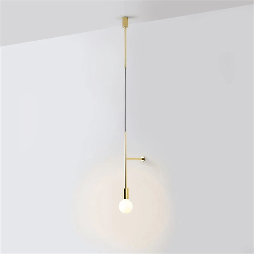 Скандинавские минималистичные Настенные светильники с золотой линией, современный, для спальни, простые, геометрические, арт-деко, для ресторана, бара, мягкий дизайнерский бра, настенные светильники