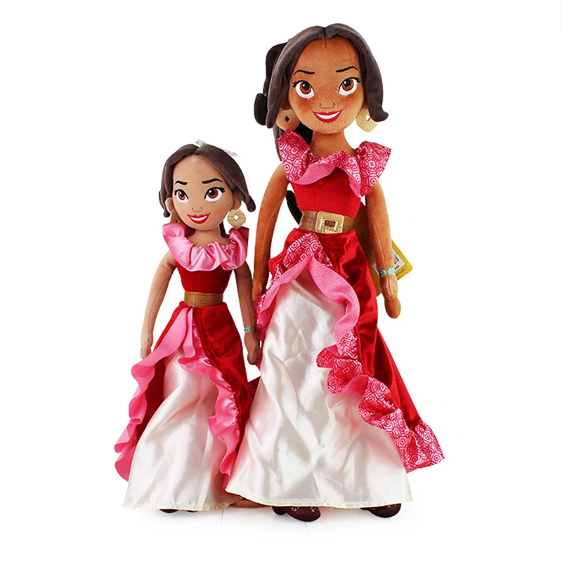 40cm 50cm Elena of Avalor Original Plush cotton Toys Elena Princess Figure Plush Doll Kids Best