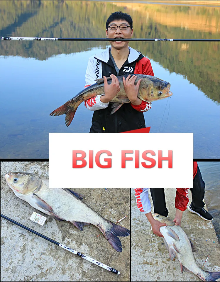 Vara de Pesca Vara de Pesca da Carpa Artes de Pesca Taiwan Carpa - 19 28 Tonalty 6 Super Difícil Mão Olta Preto Pit Peche Canne Pesca 3.6 M-7.2 m da 8 h 4 Cheap Varas de pescar