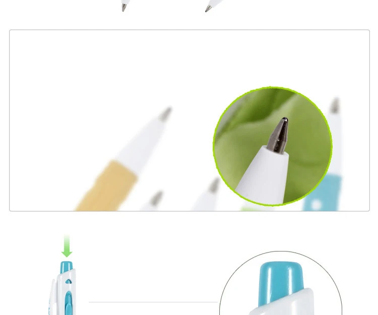 5 шт. Рекламные шариковые ручки пластиковые многоцветные шариковые ручки Офисные материалы школьные принадлежности студенческий подарок