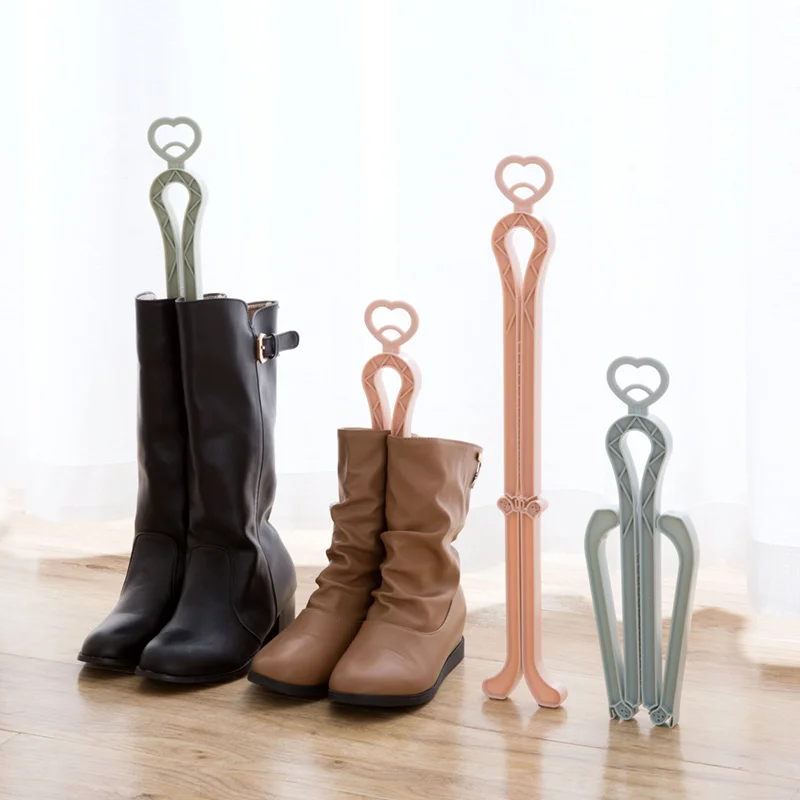 

Storage Holders Racks Foldable boot brace creative boot shoe clip Long Boot Support Frame Deodorizer Boot Clamp