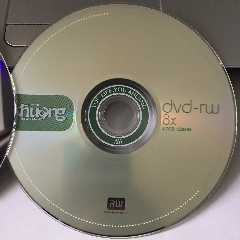 Wholesale 10 discs A+ Ohuang Blank Printed 8x 4.7 GB DVD RWin Blank