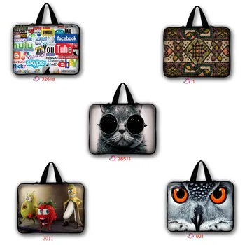 

7 10.1 12 13.3 14 15.6 17.3 inch Laptop Bag Neoprene Pouch Cover Bags For Tablet Mini PC Fashion Case For Lenovo#