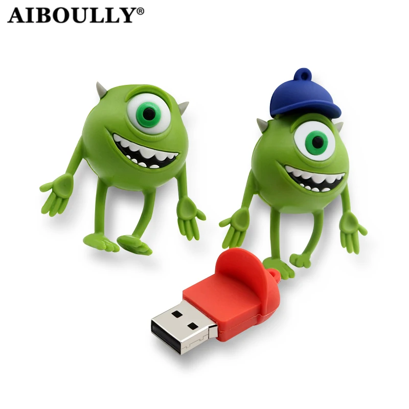 Monster usb Stick 4 ГБ 8 ГБ 16 ГБ 32 ГБ 64 Гб Микки флэш-карта памяти Флешка мышь USB флэш-накопитель для планшетных ПК