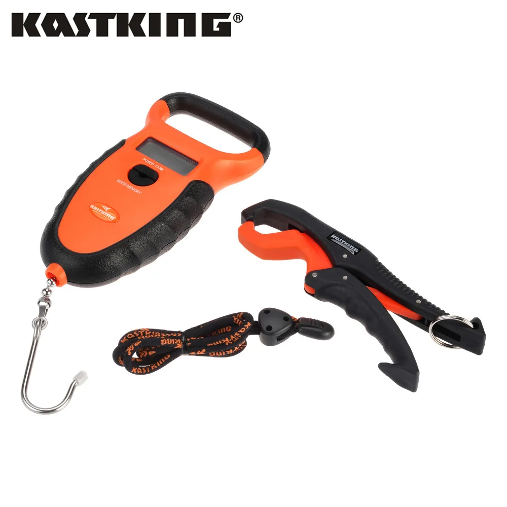 

KastKing Waterproof Floating Digital Scale Dual Mode Pounds Ounces Kilograms Non-Slip Handle Includes No-Puncture Lip Gripper