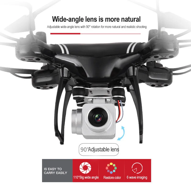 Foldable Four-Axis Drone Aircraft WIFI Aerial RC Helicopter With Cameras HD 4K Quadcopter Optical Flow Positioning RC Drone Foldable Four-Axis Drone Aircraft WIFI Aerial RC Helicopter With Cameras HD 4K Quadcopter Optical Flow Positioning RC Drone