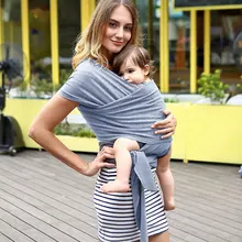 Слинг-кенгуру для новорожденных, мягкая дышащая накидка для младенцев, комфортная накидка для кормления грудью