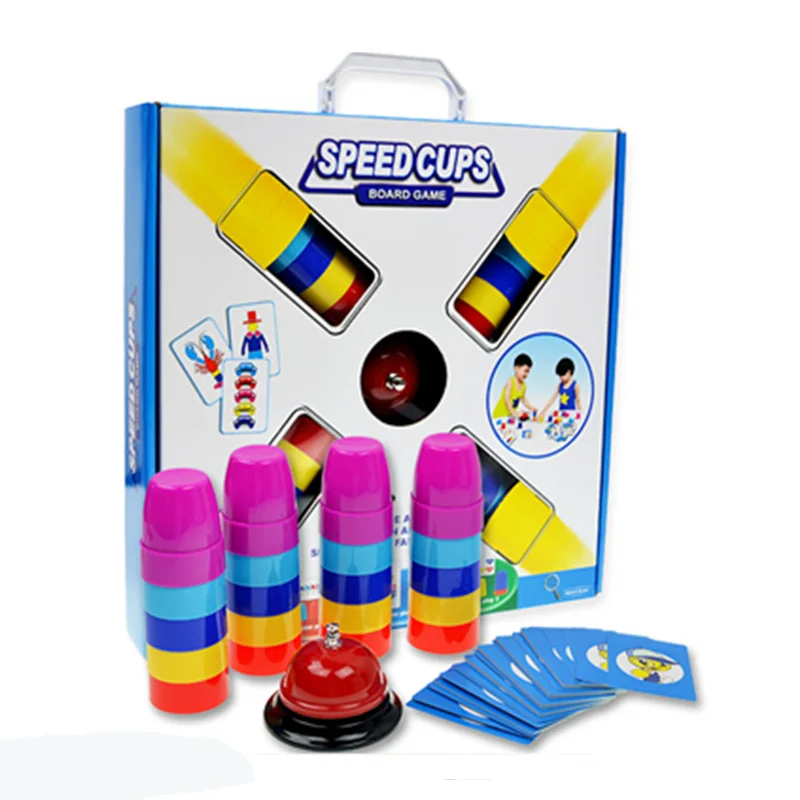 Speed Cups Puzzle Board Game Family/Party Best Gift for Children Funny