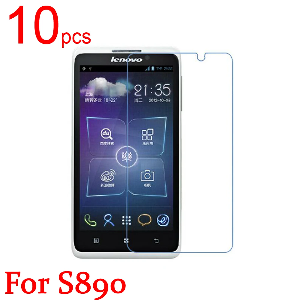 

10pcs Ultra Clear/Matte/Nano anti-Explosion LCD Screen Protector Film Cover For Lenovo S720 S890 S860 S939 S750 S580 Film +cloth