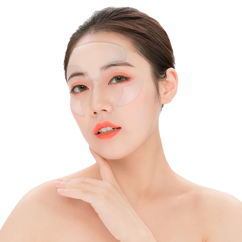 

Mouth/Neck/Hand/Chest/Face Anti Wrinkle Pads Reusable Wrinkle Silicone Care Pad Prevent Aging ameliorate Fine Lines Care Pad