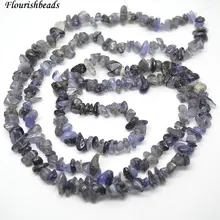 Высокое качество 3" Длина 5~ 8 мм натуральный Танзанит каменные кусочки, свободные бусы DIY ювелирных изделий поставки 5 нитей в партии