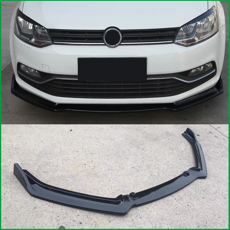 Автомобильный Стайлинг для VOLKSWAGEN Polo TSI 2014 ABS передний бампер Нижняя решетка