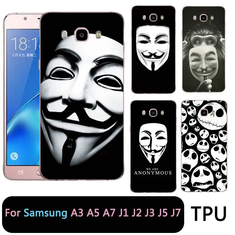 Qmswei Мягкий ТПУ Прозрачный чехол для телефона Samsung Galaxy A3 A5 2016 2017 prime J1 J2 J3 J5 J7 маска
