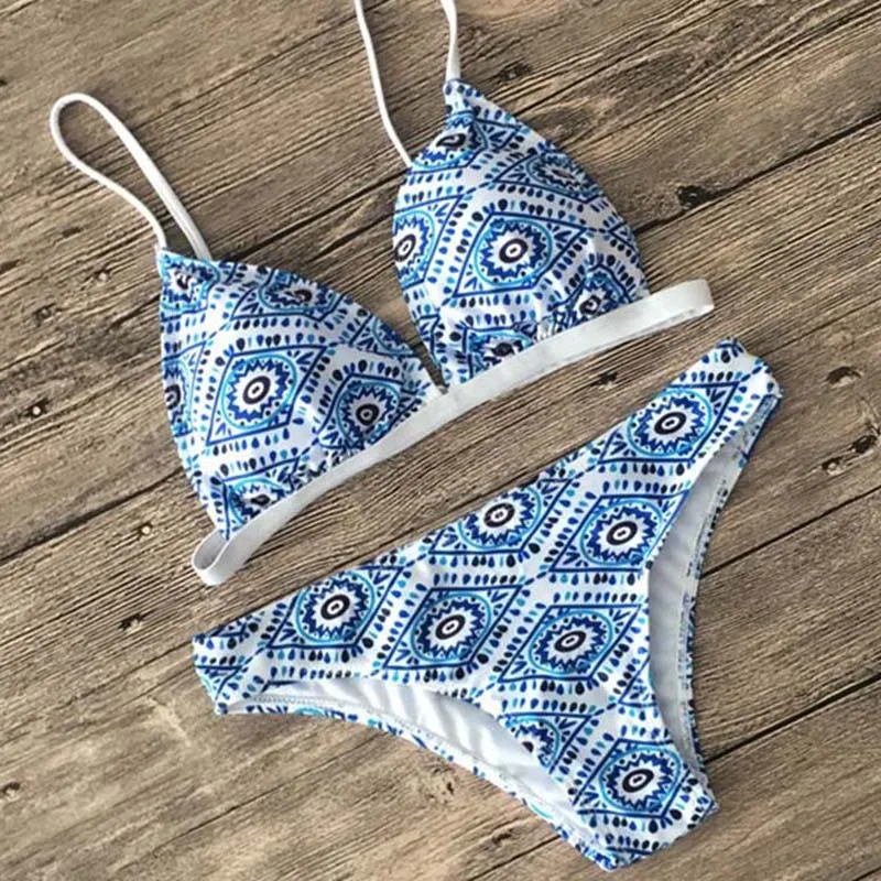 

TOKITIND 2018 women bikini set sexy brazilian bikini blue swimwear micro bikini low waist thong bikini bathing suit beach wear